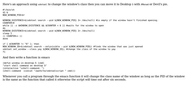 Unix & Linux: Open application on custom desktop in xmonad (3 Solutions!!) смотреть онлайн