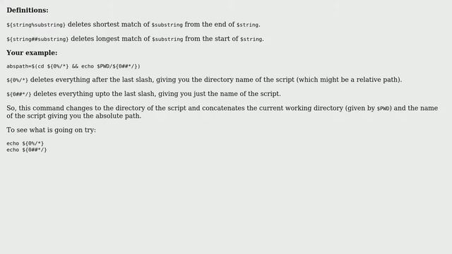 Unix & Linux: Find absolute path from a script (5 Solutions!!) смотреть онлайн