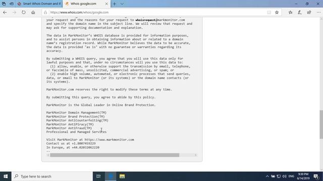 Uses of "Whois" in Kali Linux смотреть онлайн