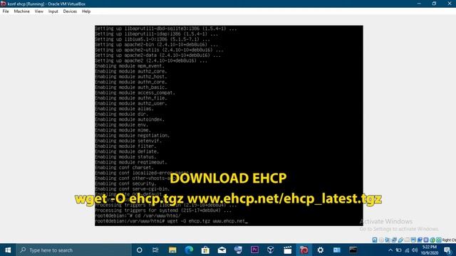 Configurasi Control Panel Hosting Ehcp debian 8 смотреть онлайн