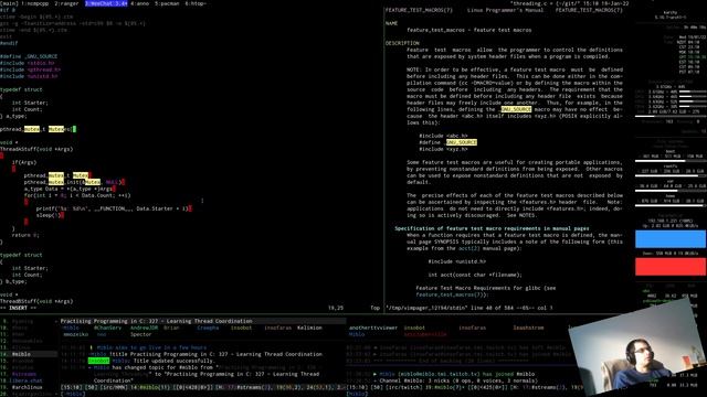 Practising Programming in C: 327 - Learning Thread Coordination смотреть онлайн
