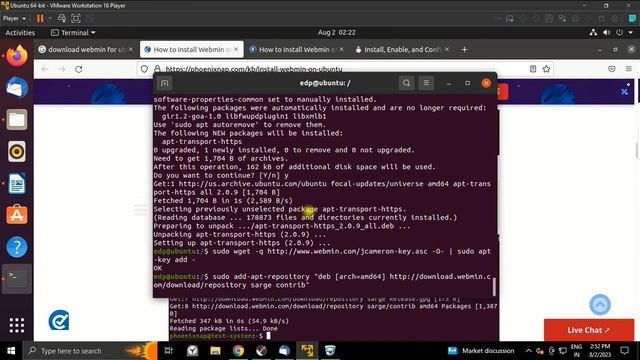 Webmin Installation, Ubuntu. Data Sharing with Security. смотреть онлайн