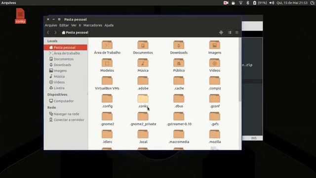 Instalando conky смотреть онлайн