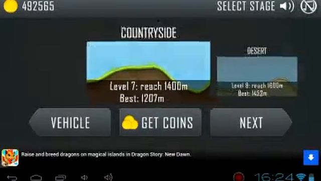 Hill climb racing. Game review for IOS and Android смотреть онлайн