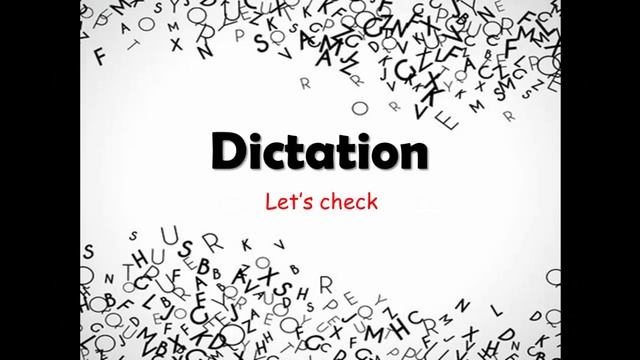 Dictation in English| Диктант на английском - Barking dog. смотреть онлайн