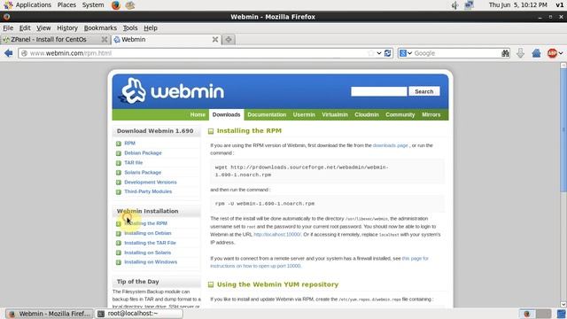 comment installer Webmin sur Centos 6 5 смотреть онлайн