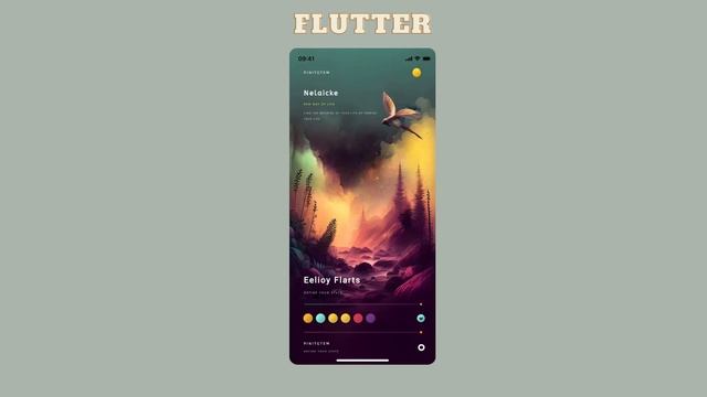 App Concept By Using Midjourney & Flutter смотреть онлайн