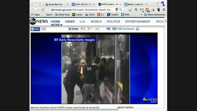 NYPD Kill Man Over Untaxed Cigarettes Ruled a Homicide - Peace News Now 2014-08-03 смотреть онлайн