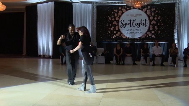 Spotlight New Years 2018 2019 Masters Open Jack & Jill Ronald Fisher & Adela Su смотреть онлайн