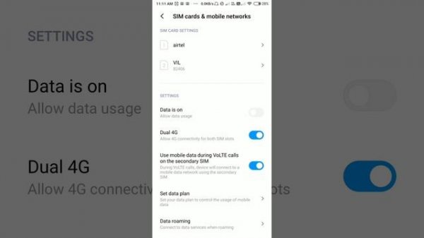 VOWIFI IN REDMI NOTE 5 PRO MIUI 11.0.5.0 New Update