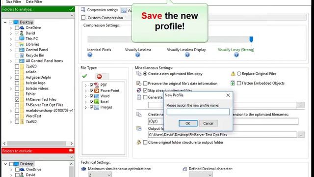 Compress your Server Files (PDF, PowerPoint, Pictures) смотреть онлайн