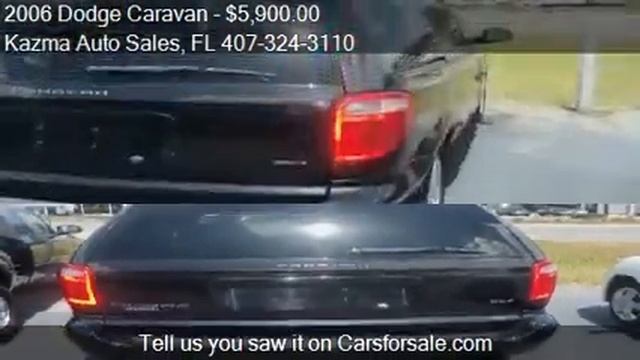 2006 Dodge Caravan For Sale In Longwood, FL 32750 At The Kaz