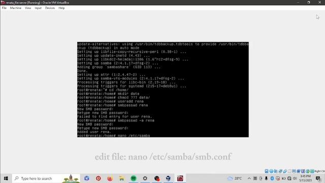 TUTORIAL CONFIGURATION "FILE SERVER" ( DEBIAN 8 ) смотреть онлайн