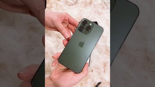 Unboxing Iphone 13 Pro Alpine Green Color смотреть онлайн
