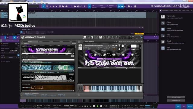 黑科技 没有贝斯手没关系，利用野兽贝斯把Guitar Pro 5变成真贝斯 MZD Studios смотреть онлайн