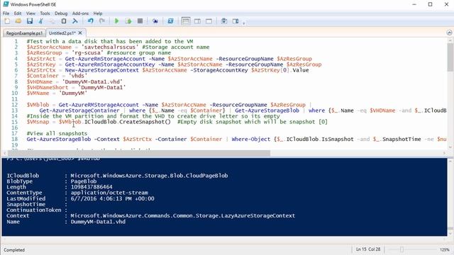 Using snapshots with Azure IaaS VMs смотреть онлайн
