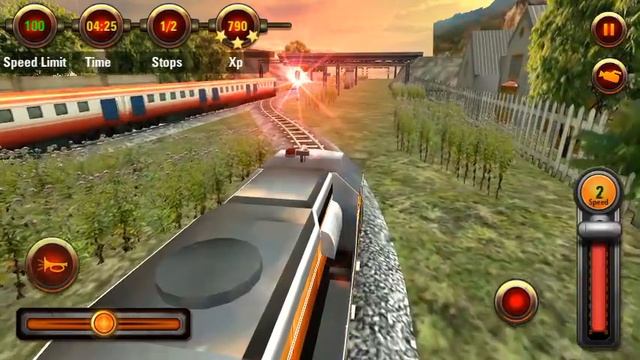 Train Racing 3D - Ecoster Train Level 3 смотреть онлайн