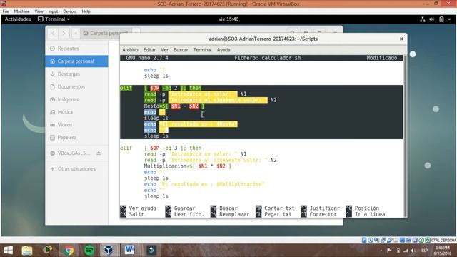 Creando Script funcional de una Calculadora en Debian 9.4 смотреть онлайн