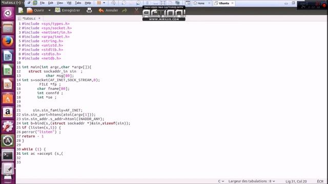 Serveur tcp c linux ep 6 смотреть онлайн