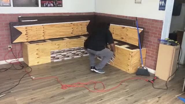 I Built A Nice Seating Area For My Patrons And Supporters