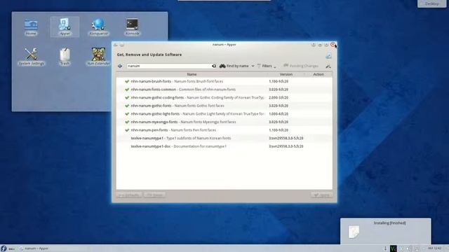 [fedora 20 kde] 19 - system 글꼴을 나눔 글꼴로 바꾸기 смотреть онлайн