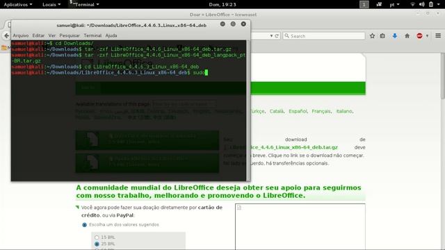 Como inastalar o Libre Office no linux смотреть онлайн
