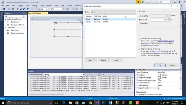تثبيت العناصر في c# على اي شاشة باستخدام TableLayout смотреть онлайн