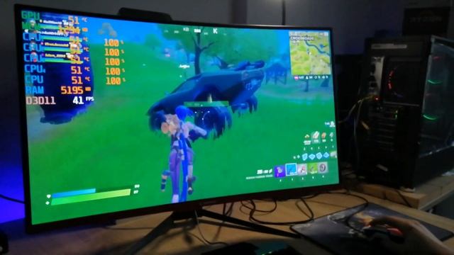 FORTNİTE Amd Ryzen 3 2200G Vega 8 & 8GB RAM Fps Test CANLI - LİVE смотреть онлайн
