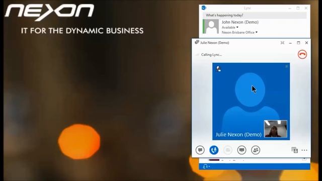 Lync 2013: Start a video call смотреть онлайн