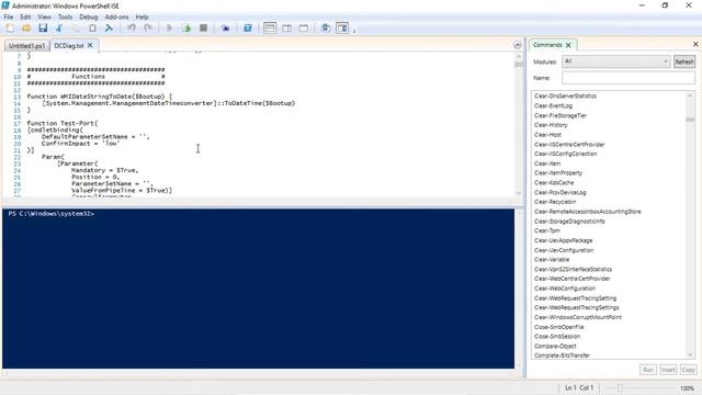 Basic PowerShell Pt 18 Start Scripting with ISE смотреть онлайн