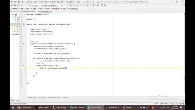 TEXT TO SPEECH ANDROID STUDIO смотреть онлайн