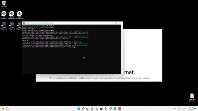 SSH your Threefold Deployment from Windows with WSL смотреть онлайн