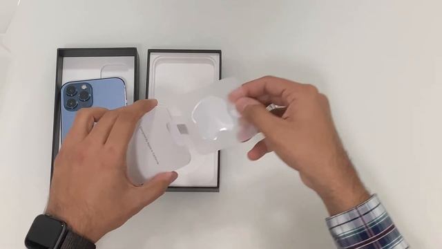 iPhone 12 Pro Max Pacific Blue Unboxing смотреть онлайн