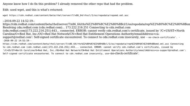 Unix & Linux: Yum problems after install another repo (2 Solutions!!) смотреть онлайн
