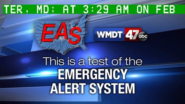 WMDT Emergency Alert System - Required Weekly Test (February 16, 2022) смотреть онлайн