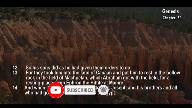 The Bible Genesis Chapter -50 | Бытие Глава-50 | 创世记第50章 | 창세기-50장 | उत्पत्ति अध्याय-50 смотреть онлайн
