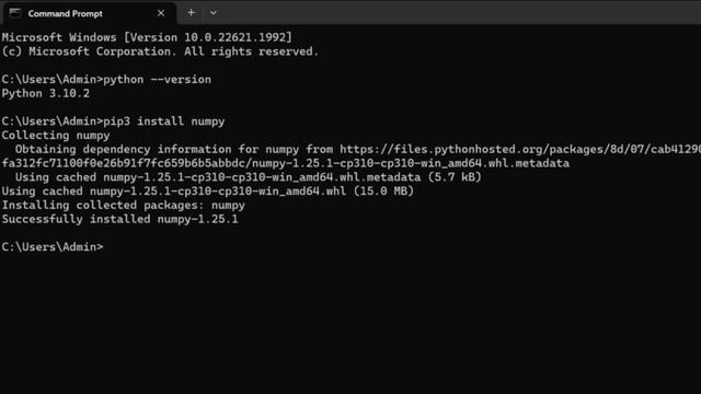 What is NumPy? How to install numpy in windows? смотреть онлайн