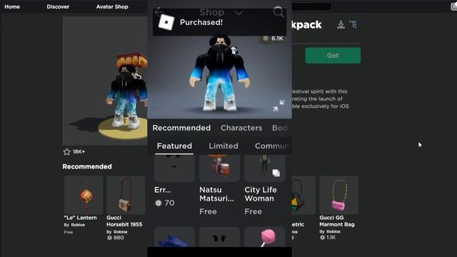 FREE ACCESSORY! HOW TO GET Natsu Matsuri Backpack! | Roblox Exclusive Item смотреть онлайн