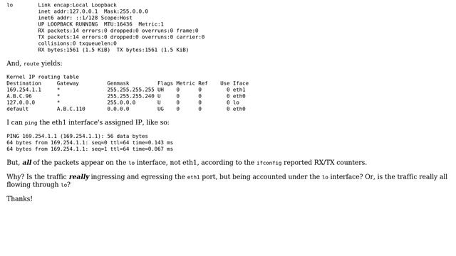 DevOps & SysAdmins: route packets through hardware loopback interface, not lo смотреть онлайн