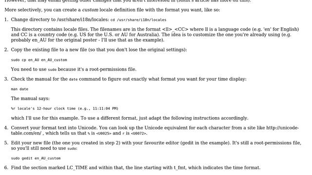 Ubuntu: How can I change the en_AU locale to 12 hour format? (3 Solutions!!) смотреть онлайн