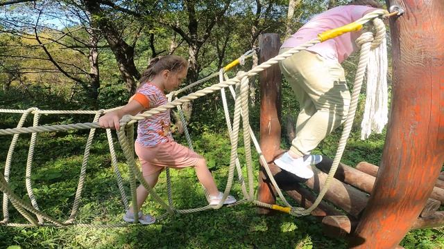 Проходим полосу препятствий без страховки!!!