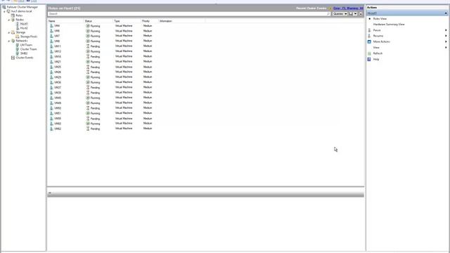 Windows Server 8 Hyper-V Simultaneous Live Migration And Cluster Host Drain смотреть онлайн