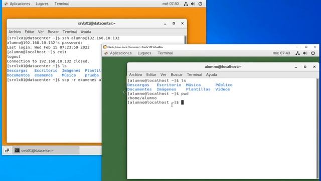 Linux Intermedio Sesion 05 SCP смотреть онлайн