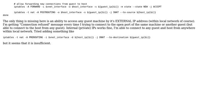 iptables NAT & virtual machine networking (2 Solutions!!) смотреть онлайн