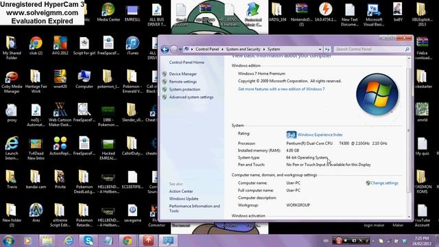 How to check what your computers BIT is (WINDOWS 7) or VISTA смотреть онлайн