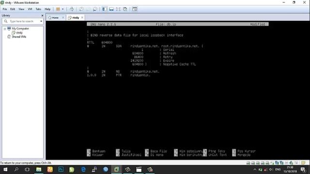 DNS server pada Linux debian смотреть онлайн