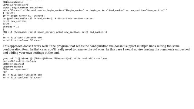 Unix & Linux: Editing config file via a bash script (3 Solutions!!) смотреть онлайн