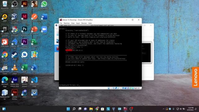 Demo Konfigurasi DNS Server Debian смотреть онлайн