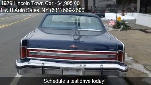 1979 Lincoln Town Car For Sale In WEST ISLIP, NY 11795 At Th
