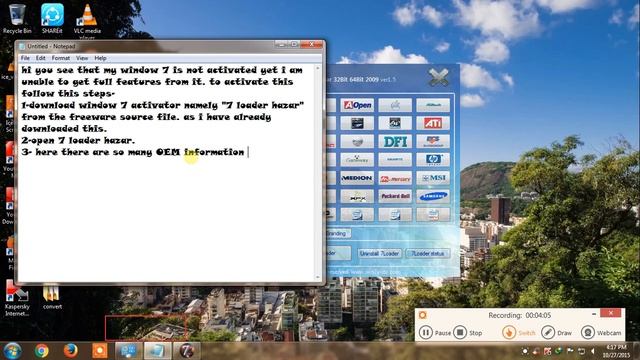 how to activate window 7 for free смотреть онлайн